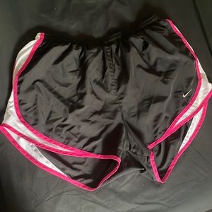Pink/Black Nike Dri-Fit Shorts XL